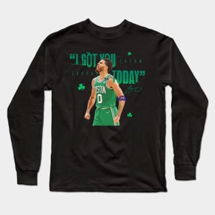 Jayson Tatum Game 7 Long Sleeve T-Shirt